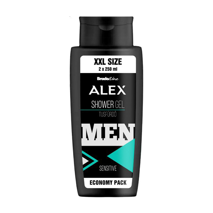 Чоловічий гель для душу Bradoline Alex XXL Sensitive Shower Gel, 500 мл